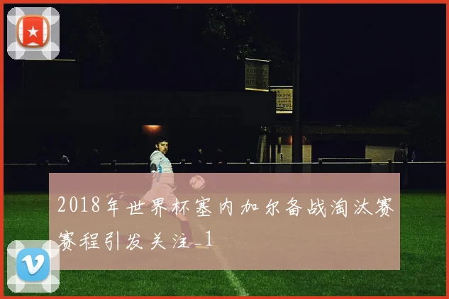 2018年世界杯塞内加尔备战淘汰赛赛程引发关注_1